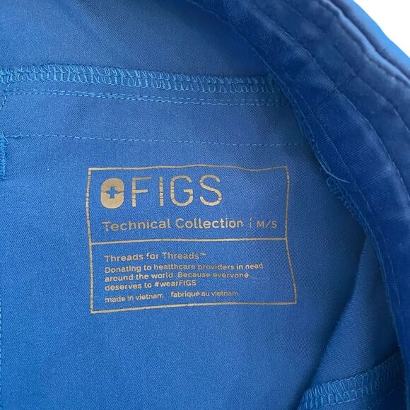 Figs MENS Scrub Blue Axim Cargo Pants T2001S Medical Nurse Size M/S - Picture 6 of 8